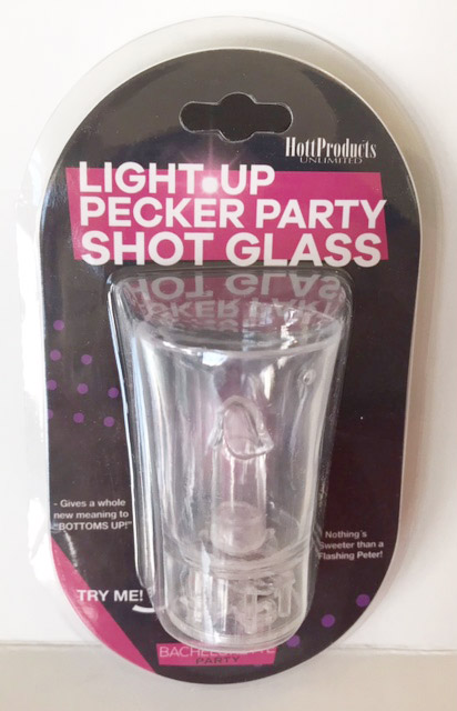 Light up Pecker Shot Glass